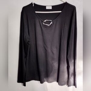 Black Long Sleeve Top